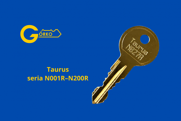 Dorabianie kluczy do bagażników, boksów dachowych, uchwytów rowerowych, relingów Taurus seria N001R - N200R