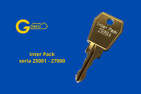 Dorabianie kluczy do boksów dachowych Inter Pack seria 25001 - 27000