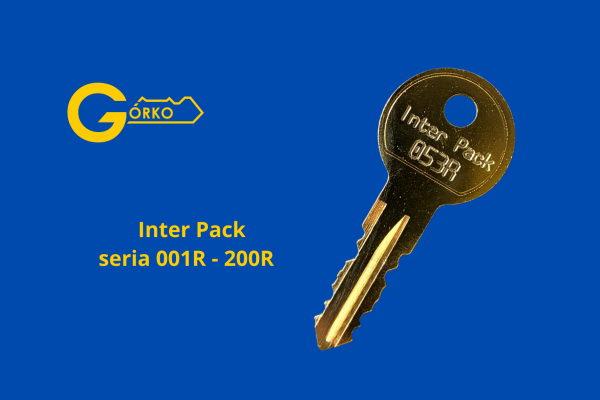 Dorabianie kluczy do relingów i bagażników dachowych Inter Pack seria 001R-200R