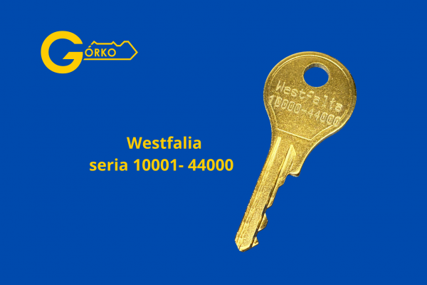 Dorobienie klucza do haka holowniczego Westfalia seria 10001 - 14000