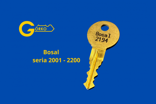 Dorobienie klucza do haka holowniczego Bosal seria 2001 - 2200