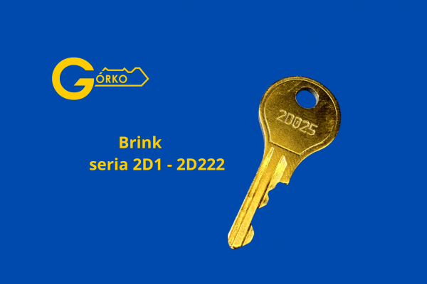 Dorobienie klucza do haka holowniczego Brink seria 2D1-2D222