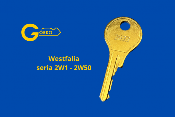 Dorobienie klucza do haka holowniczego Westfalia seria 2W1-2W50