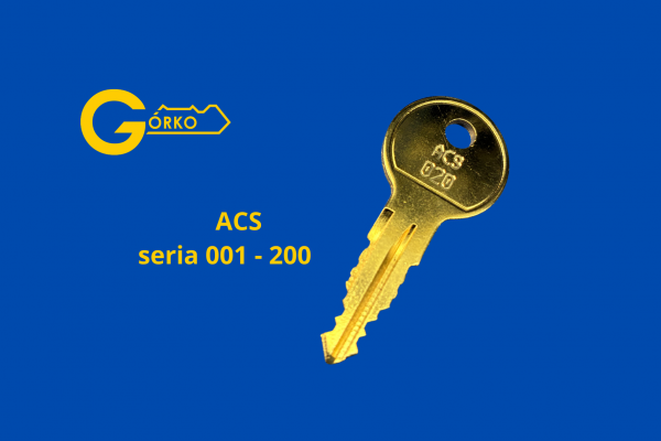 Dorobienie klucza do haka holowniczego ACS seria 001 - 200