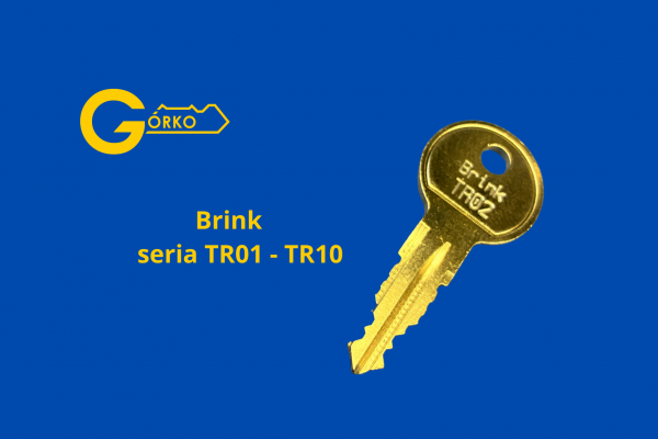 Dorobienie klucza do haka holowniczego Brink seria TR01 - TR10