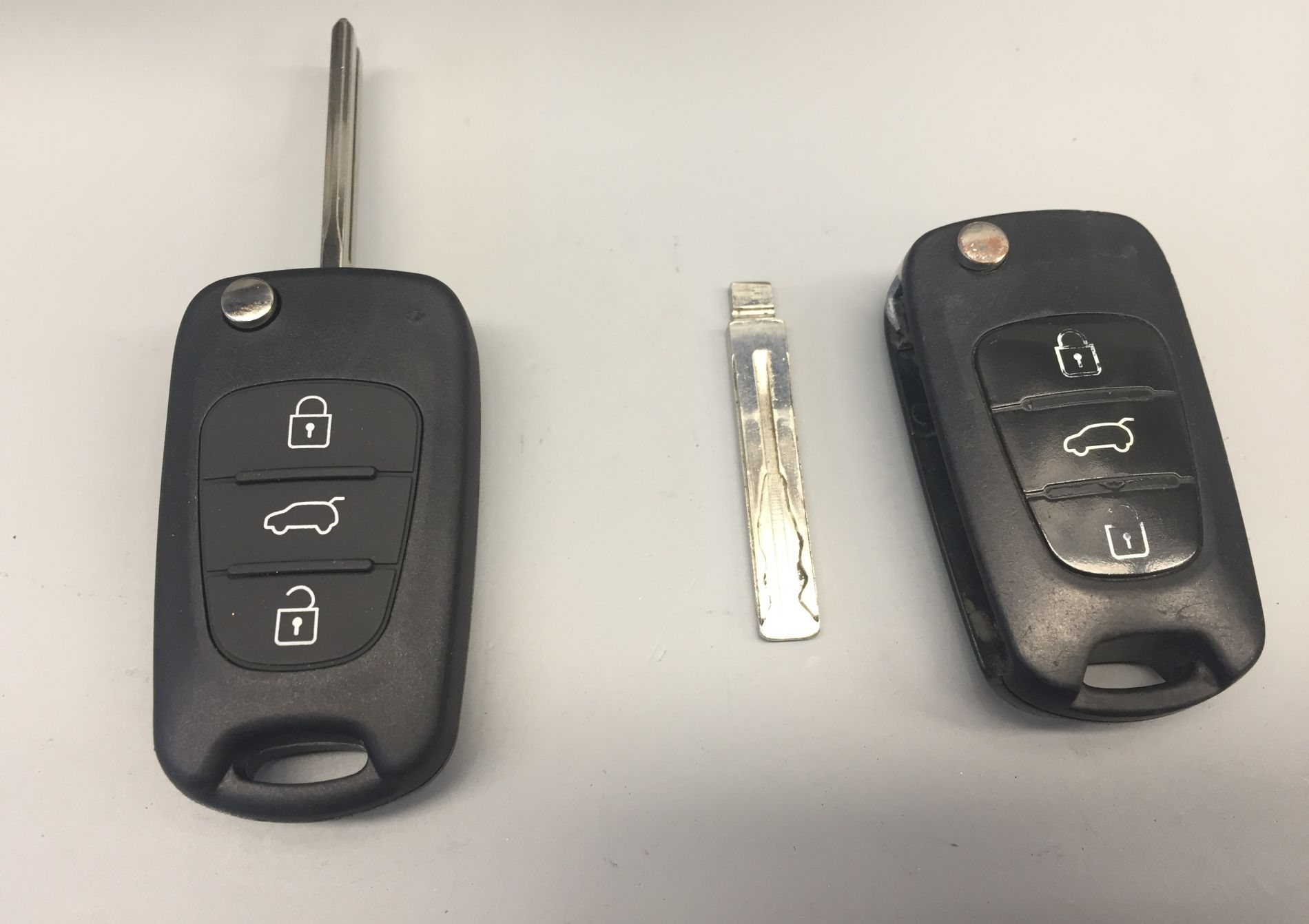 Wymiana obudowy klucza do auta Kia Ceed