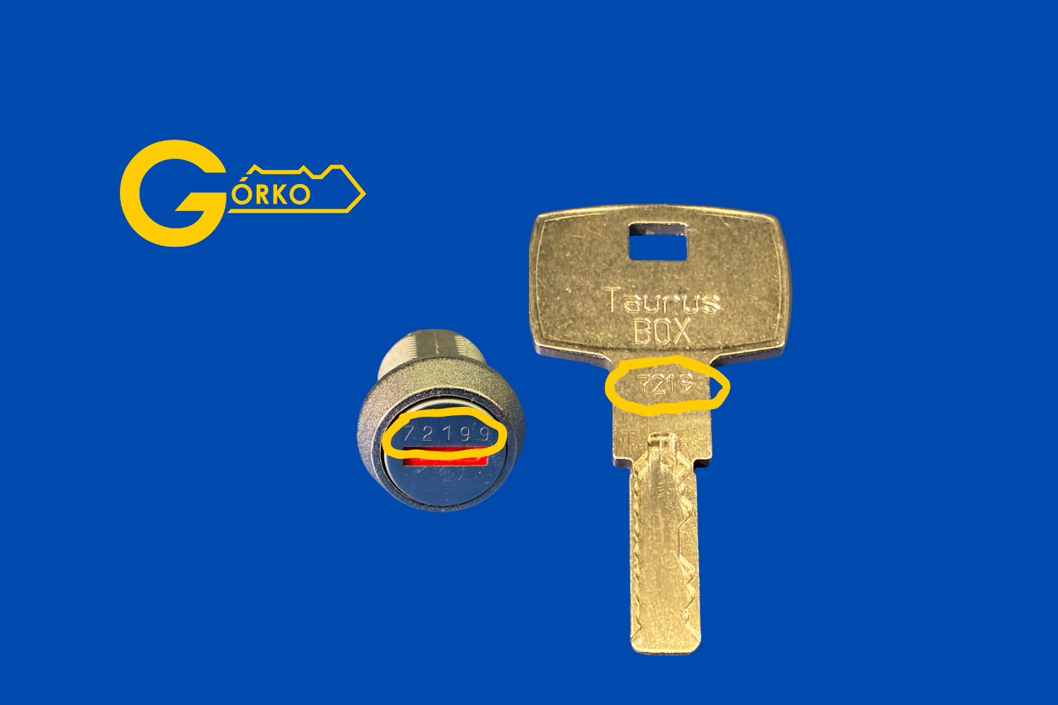 Dorabianie kluczy do boksów dachowych Altro, Cruz, Sportak, Xtreme i Taurus na podstawie kodu zamka– wygodnie online