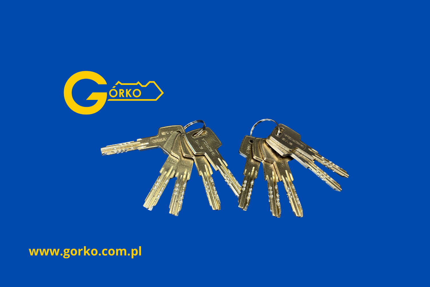 Dorabianie kluczy Gerda EVO przez internet – 10 sztuk w 24 godziny? U nas to możliwe!