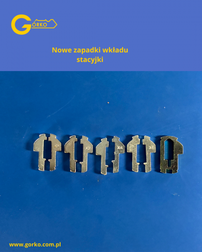 NOWE ZAPADKI WKŁADU STACYJKI HONDA