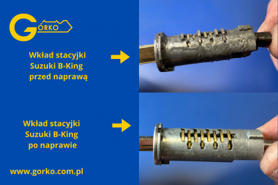 Regeneracja stacyjki motocyklowej