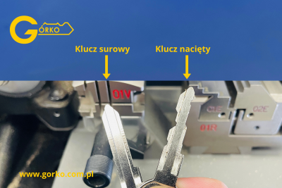 Dorobienie zgubionego klucza do Volkswagena Garbusa z 1979 roku