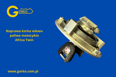 Korek wlewu paliwa motocykl Africa Twin