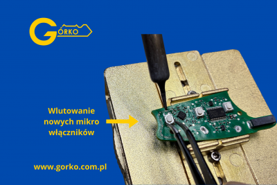 USZKODZONY KLUCZ DO FORDA WYMIANA MICROSWITCHY