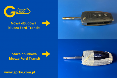 USZKODZONY KLUCZ DO FORD TRANSIT