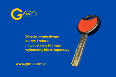 Czy można dorobić klucz na podstawie zdjęcia, online – do blokady rowerowej Trelock