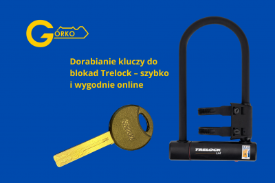Czy można dorobić klucz na podstawie zdjęcia, online – do blokady rowerowej Trelock