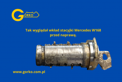Profesjonalna naprawa stacyjki do Mercedesa W168