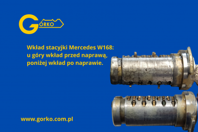 Profesjonalna naprawa stacyjki do Mercedesa W168