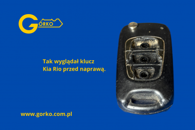 Jak naprawić klucz do Kia Rio?