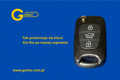 Jak naprawić klucz do Kia Rio?