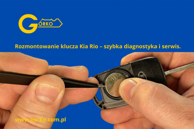 Jak naprawić klucz do Kia Rio?