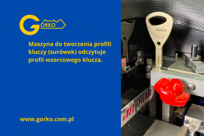 Dorabianie kluczy Abloy do światłowodu