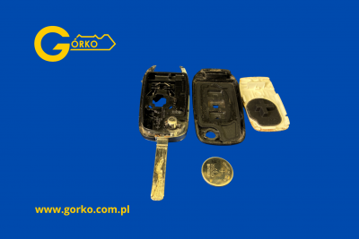 Jak naprawiamy klucze Renault Master IV – docinanie grotu, wymiana obudowy i serwis elektroniki