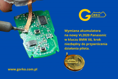 wymiana akumulatora bmw x6
