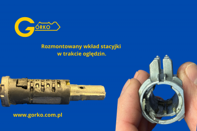 Rozmontowana do oględzin stacyjka do auta Honda HR-V II