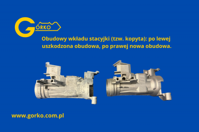 obudowa stacyjki tzw. kopyto