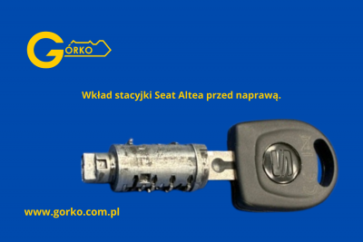 Naprawa zablokowanej stacyjki Seat Altea – szybka i profesjonalna regeneracja online