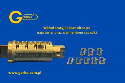 Naprawa zaciętej stacyjki Seat Altea – szybka i profesjonalna regeneracja online do paczkomatu