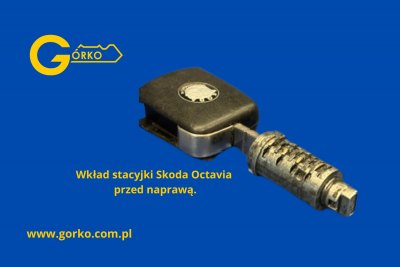 Naprawa zablokowanej stacyjki Skoda Roomster – kompleksowa regeneracja-wysyłka kurierem