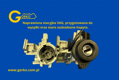 Zablokowana stacyjka VAG – budowa, typowe usterki i kiedy warto ją profesjonalnie naprawić