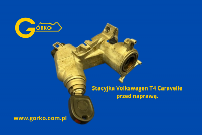 Naprawa stacyjki Volkswagen T4 Caravelle – regeneracja wkładu i dorabianie klucza