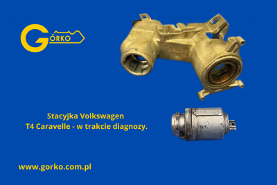 Naprawa stacyjki Volkswagen T4 Caravelle – regeneracja wkładu i dorabianie grotu klucza