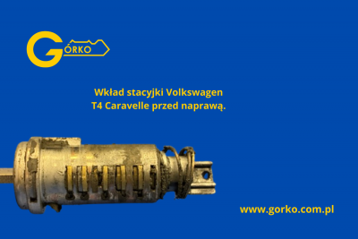 StacyjkA Volkswagen T4 Caravelle – regeneracja wkładu i dorabianie klucza
