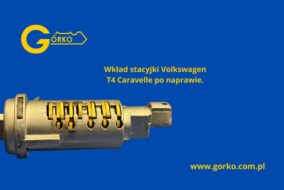 Naprawa stacyjki Volkswagen T4 Caravelle i dorabianie klucza