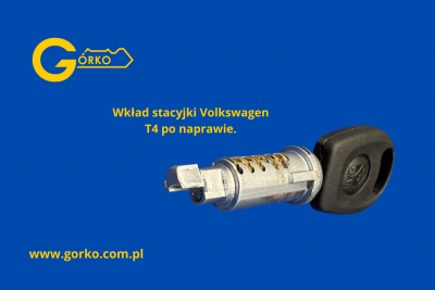 naprawa zaciętej stacyjki volkswagen t4 synchro