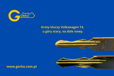 groty kluczy volkswagen t4 synchro