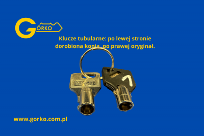 Kopiowanie kluczy tubularnych wysyłkowo-online