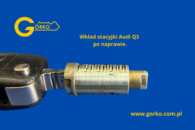 Naprawa zablokowanej stacyjki AudiQ3