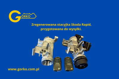 Naprawiona stacyjka Skoda Rapid