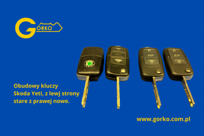 Klucze Skody Yeti 