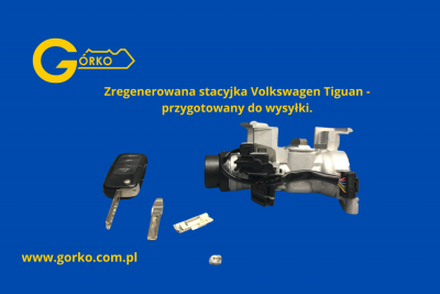 Naprawiona stacyjka Volkswagen Tiguan 
