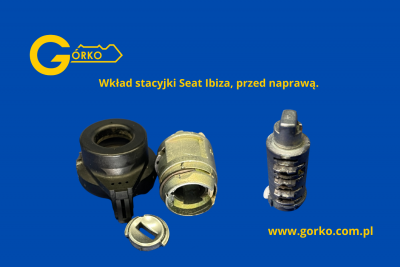 Naprawa wkładu stacyjki Seat Ibiza