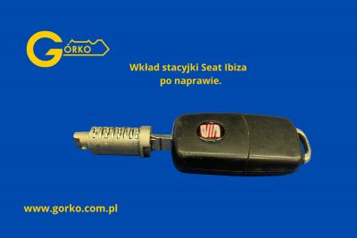 Naprawiony wkład stacyjki Seat Ibiza