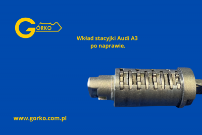 Stacyjka Audi A3 Sportback 2010 po naprawie 